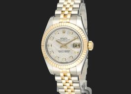 Rolex Lady-Datejust 179173 (2015) - Silver dial 26 mm Gold/Steel case