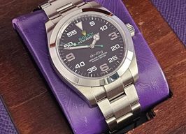 Rolex Air-King 116900 (2018) - Black dial 40 mm Steel case