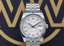 Rolex Datejust 36 116234 (2011) - White dial 36 mm Steel case