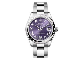 Rolex Datejust 31 278344RBR-0027 (2024) - Purple dial 31 mm Steel case