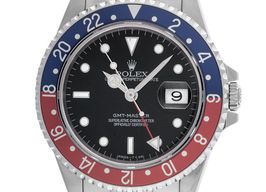 Rolex GMT-Master 16700 (1994) - Zwart wijzerplaat 40mm Staal