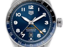 TAG Heuer Autavia WBE511A.BA0650 (2024) - Blue dial 42 mm Steel case