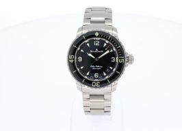 Blancpain Fifty Fathoms 5010-12B30-98S (2025) - Black dial 42 mm Titanium case