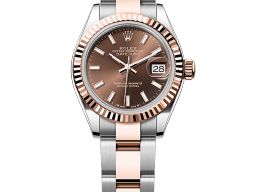 Rolex Lady-Datejust 279171 (2025) - Bruin wijzerplaat 28mm Staal