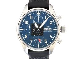 IWC Pilot Chronograph IW388111 (2025) - Black dial 41 mm Steel case