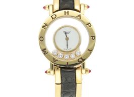 Chopard Happy Diamonds 4085 (1998) - Transparent dial 24 mm Yellow Gold case