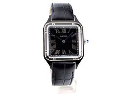 Cartier Santos Dumont WSSA0046 (2023) - Black dial 31 mm Steel case