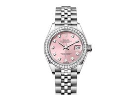 Rolex Lady-Datejust 279384RBR-0003 (2024) - Pink dial 28 mm Steel case