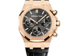 Audemars Piguet Royal Oak Chronograph 26240OR.OO.D002CR.02 (2024) - Black dial 41 mm Rose Gold case