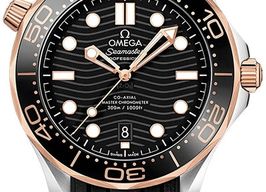 Omega Seamaster Diver 300 M 210.22.42.20.01.002 (2025) - Zwart wijzerplaat 42mm Staal