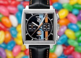 TAG Heuer Monaco CW211A.FC6228 (2007) - Wit wijzerplaat 38mm Staal