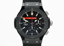 Hublot Big Bang 44 mm 301.CM.131.RX.LUN06 (2008) - Zwart wijzerplaat 44mm Keramiek