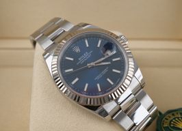 Rolex Datejust 41 126334 (2018) - Blauw wijzerplaat 41mm Staal