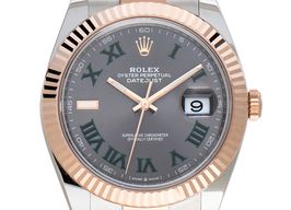 Rolex Datejust 41 126331 (2021) - Grijs wijzerplaat 41mm Goud/Staal