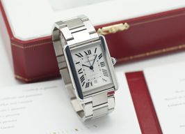 Cartier Tank Solo W5200028 (2016) - Silver dial 31 mm Steel case