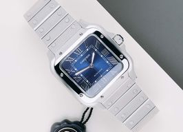 Cartier Santos WSSA0071 (2025) - Blauw wijzerplaat 40mm Staal