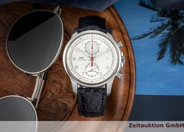 IWC Portuguese Yacht Club Chronograph IW390502 (2018) - Zilver wijzerplaat 44mm Staal