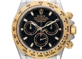 Rolex Daytona 116503 (2016) - Black dial 40 mm Gold/Steel case