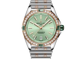 Breitling Chronomat 38 U17356531L1U1 (2025) - Pink dial 38 mm Gold/Steel case