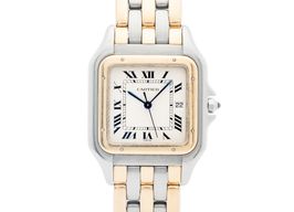 Cartier Panthère 187957 (Unknown (random serial)) - White dial 40 mm Gold/Steel case