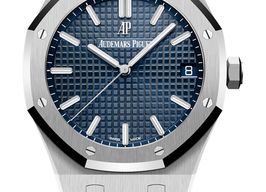 Audemars Piguet Royal Oak Selfwinding 15500ST.OO.1220ST.01 (2025) - Blauw wijzerplaat 41mm Staal