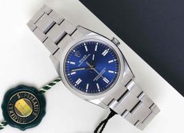 Rolex Oyster Perpetual 36 126000 (2020) - Blauw wijzerplaat 36mm Staal