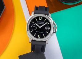 Panerai Luminor Marina Automatic PAM00050 (2001) - Zwart wijzerplaat 40mm Staal