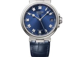 Breguet Marine 5517TI/Y1/9ZU (2026) - Blauw wijzerplaat 40mm Titanium