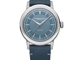 Raymond Weil Millesime 2125-SCS-50011 (2026) - Blauw wijzerplaat 35mm Staal