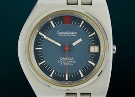 Omega Constellation 198.0004 (1972) - Blauw wijzerplaat 40mm Staal