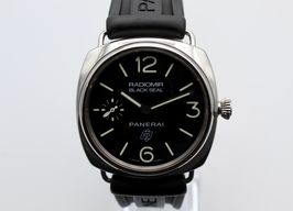 Panerai Radiomir Black Seal PAM00380 (2016) - Zwart wijzerplaat 45mm Staal