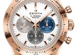 Zenith Chronomaster Sport 18.3101.3600/69.M3100 (2026) - White dial 41 mm Rose Gold case