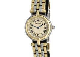 Cartier Panthère 1057920 (1990) - Beige dial 24 mm Gold/Steel case