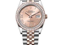 Rolex Datejust 36 126281RBR (2025) - Roze wijzerplaat 36mm Staal