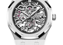 Audemars Piguet Royal Oak Tourbillon 26735ST.OO.1320ST.02 (2025) - Transparant wijzerplaat 41mm Staal