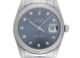 Rolex Datejust 36 16234 (1991) - Blue dial 36 mm Steel case