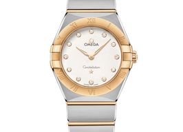 Omega Constellation Quartz 131.20.28.60.52.002 (2025) - Zilver wijzerplaat 28mm Staal