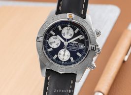 Breitling Galactic A13364 (2011) - Zwart wijzerplaat 44mm Staal