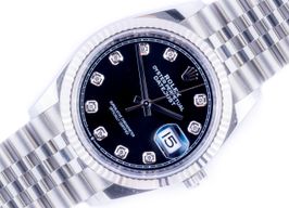 Rolex Datejust 36 126234 (2020) - Black dial 36 mm Steel case