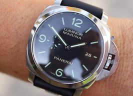 Panerai Luminor Marina 1950 3 Days Automatic PAM00312 (2013) - Zwart wijzerplaat 44mm Staal