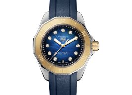 TAG Heuer Aquaracer WBP2450.FT6215 (2025) - Blauw wijzerplaat 30mm Goud/Staal