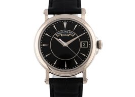 Patek Philippe Calatrava 5153G-001 (2013) - Zwart wijzerplaat 38mm Witgoud