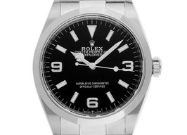 Rolex Explorer 124270 (2025) - Zwart wijzerplaat 36mm Staal