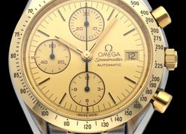 Omega Speedmaster Date 3311.10.00 (1997) - Gold dial 39 mm Gold/Steel case