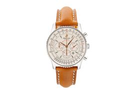 Breitling Montbrillant A41370 (2012) - White dial 38 mm Steel case