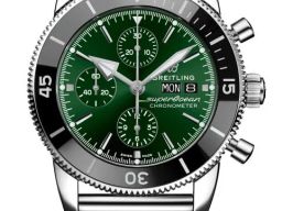 Breitling Superocean Heritage A13313121L1A1 (2026) - Groen wijzerplaat 44mm Staal