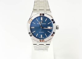 Maurice Lacroix Aikon AI6008-SS002-430-2 (2023) - Blauw wijzerplaat 42mm Staal