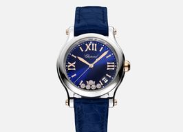 Chopard Happy Sport 278582-6012 (2023) - Blauw wijzerplaat 36mm Staal