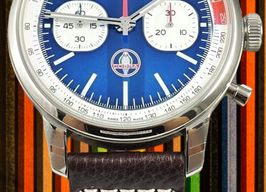 Breitling Top Time AB01763A1C1X1 (2024) - Blauw wijzerplaat 41mm Staal