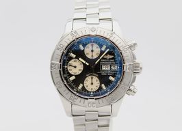 Breitling Superocean Chronograph II A13340 (2009) - Black dial 42 mm Steel case